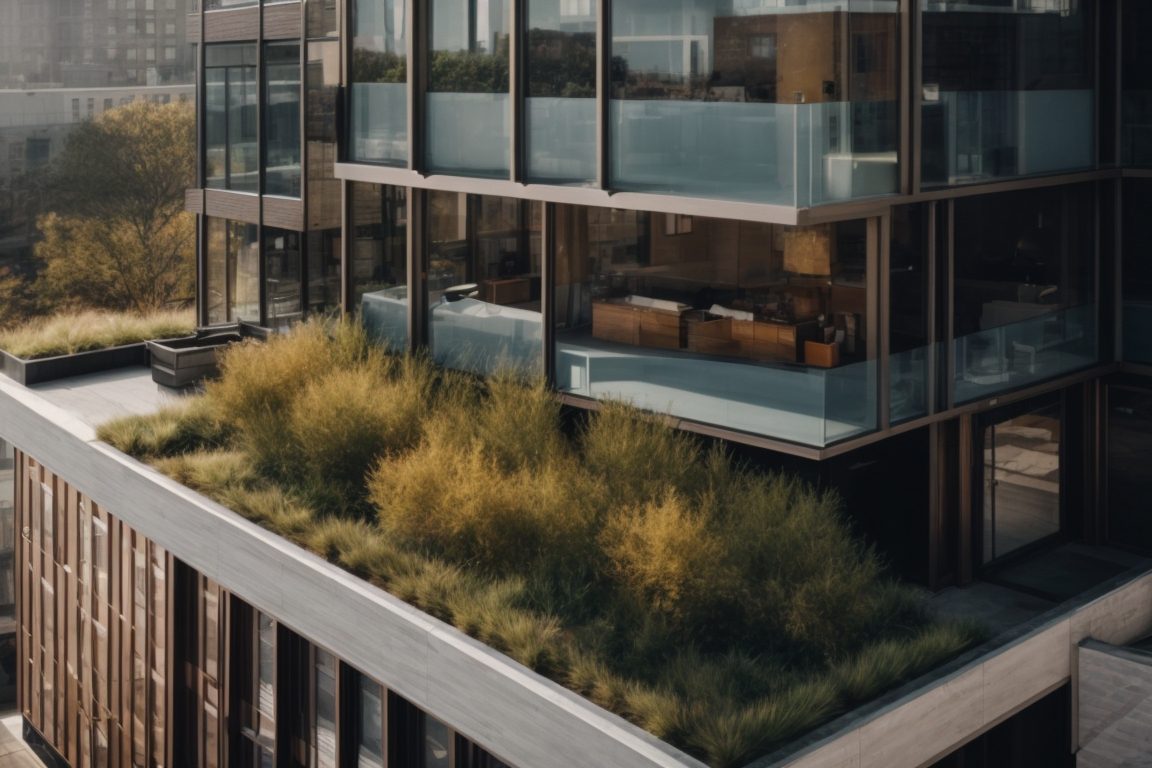 Modern New York apartment with sun control window film